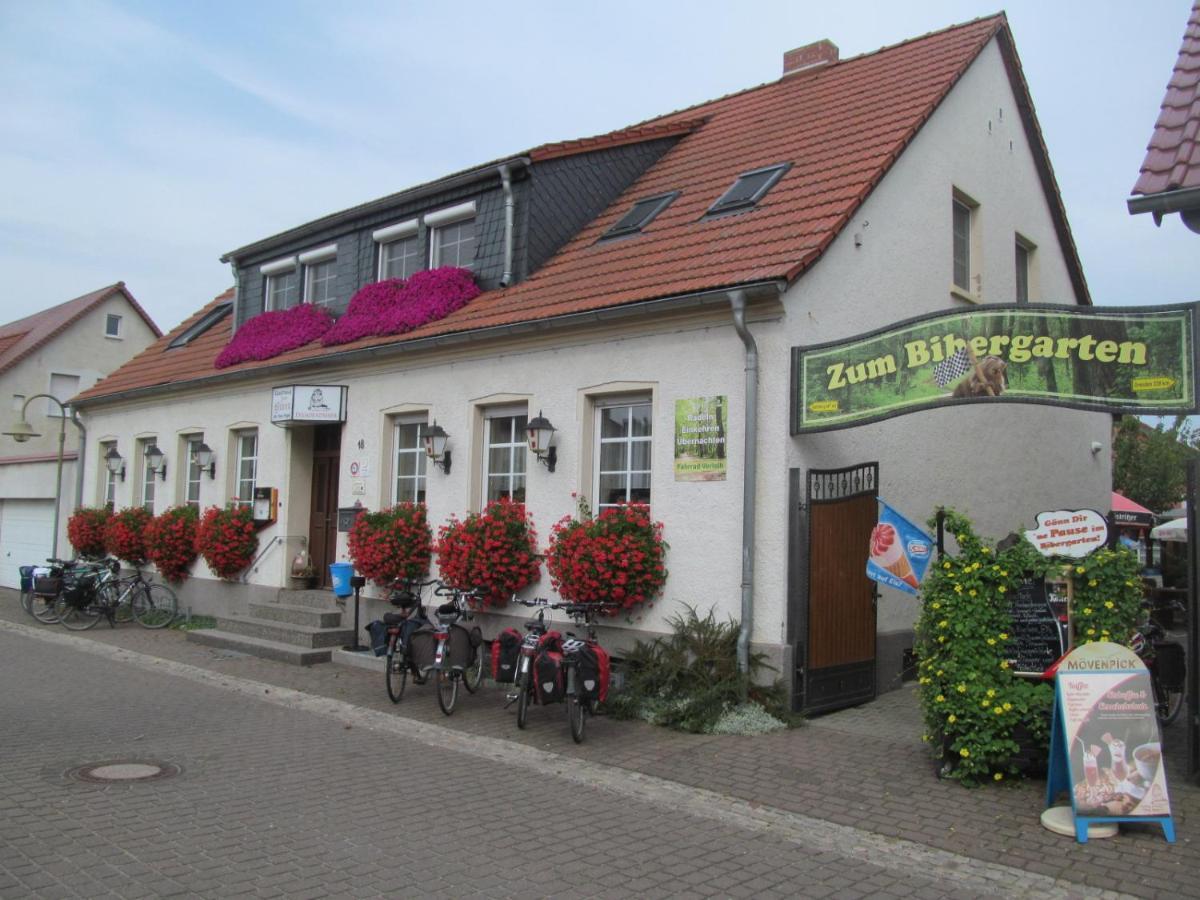 Gasthaus Und Pension Zum Biber Steckby Exteriér fotografie